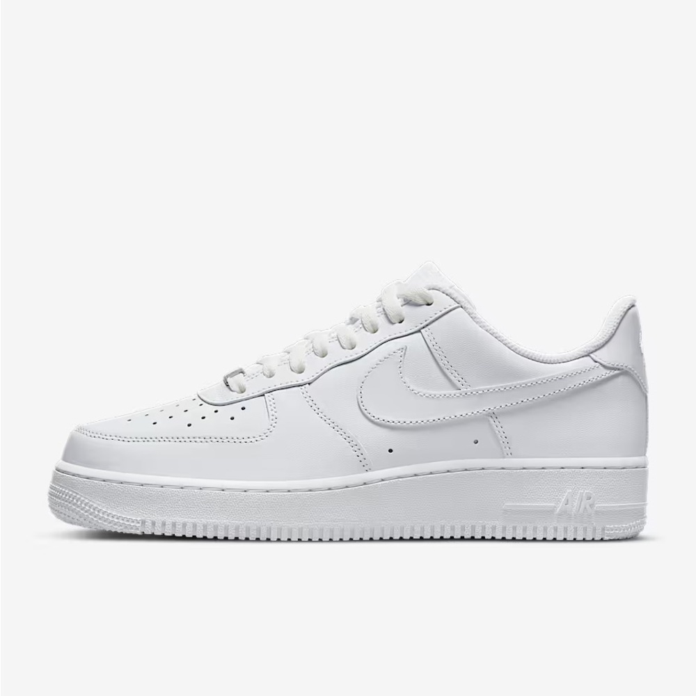 Nike All-White Air Force 1 Sneakers